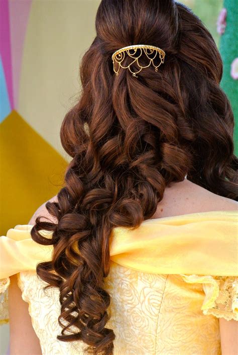 disney belle hairstyle|disney hairstyles for girls.